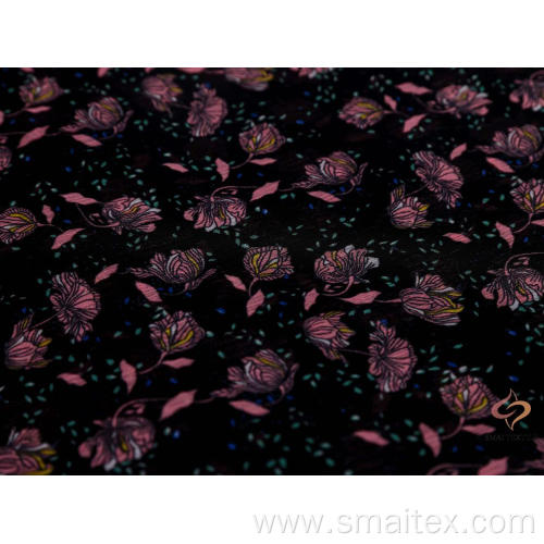 75D Poly Crepe Chiffon With Printing